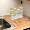 Qianly Kitchen Utensil Organizer Box Chopstick Box,Sturdy,Cultery Drainer,Utensils Holder Kitchen Chopsticks Rack for Chopsticks , chopstick rack view 2