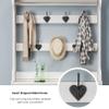 ANram Shoe Cabinet with 3 Flip Drawers, Freestanding Storage Coat Racks for Entryway Hidden Narrow Shoe Organizers Perfect for Heels, Boots, Slippers view 4