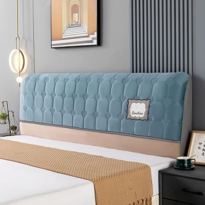 HomeLoft Basics Bed Headboard Cover, Headboard Covers for Double Bed/Small Double, Elastic Headboard Cover for Queen Size Bed, Headboards Beds Cover Backrest Cover for Bedroom, 180cm/71inch, Haze Blue
