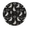 4PCS Drink Coaster Halloween Goth Absorbent Coasters Set Coffee Table Coasters for Drink Coffee Cup Beverage Coasters Wine Beer Bar Coasters view 3