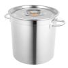 30 Quart Canning Pot Stainless Steel Soup Pot with Lid, Deep Stock Cooking Pot Canning Cookware for Home Kitchen Restaurant view 1