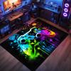 Gaming Rug - Game Rug for Boys Bedroom Game Room Carpet - 80x60 inches view 1