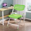 Ergonomic Folding Chair - Foldable Office Chair, Heavy Duty 440 lbs Capacity, Breathable Seat, Portable Chair for Home Office, Dining, Meeting & Outdoor Events(Green,1) view 1