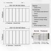 Adjustable Foldable Dust-Proof Bathtub Cover White,Waterproof Shutter Bathtub Tray & Laptop Desk 2 in 1 Fits Most Tubs,Modern Bath Tub Racks for Home (0.75Mx1.5M(29.5"x59"), 0.24in Thick) view 2