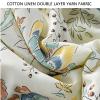 YySXIQ Lightweight Summer Cooler Quilt, Lightweight Comforter Summer Quilt Soft Bedspread, Cooler Comforter, Washable Quilts Quilted Blanket for All Season(N,150x200cm), 610038 view 4