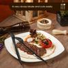 Stapava 20-Piece Matte Black Silverware Set, Stainless Steel Flatware Set for 4, Satin Finish Cutlery Include Forks Spoons and Knives Set for Home Restaurant, Dishwasher Safe Utensils Set view 4