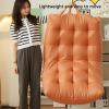 Sofa Chair Large High-Density Foam Filled Sofa, Suitable for Teenagers, Adults, Games, Reading and Watching TV(Orange,A) view 3