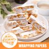Beavorty Flower Pattern Candy Wrapping Paper 200 Sheets Baking Paper Perfect for Cookies Nougat Sweets Packaging view 3