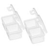 Amosfun Cheese Slice Storage Box Airtight Plastic Container for Refrigerator Butter and Cheese Preservation Compact Food Storage Solution view 4