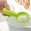 2 Pcs Plastic Rice Paddle, Non Stick Standing Rice Spoon Heat Resistant Rice Cooker Spoon Standing Rice Spatula Serving Spoon for Rice view 2