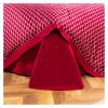 1000TC Cotton Bedding Sets Queen King Size Bed Duvet Cover Bed Sheets Linen Set 4pcs Gold Bed Set Comfortable Bedding, bedspreads(Red,Queen) view 2