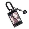 KSTZGTA Creative Acrylic Ferrule Transparent Card Holder Kpop Photocard Holder Keychain Idol Photos Sleeve Postcards Card Holder Keychain Photos, Black view 1