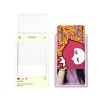KSTZGTA Creative Acrylic Ferrule Transparent Card Holder Kpop Photocard Holder Keychain Idol Photos Sleeve Postcards Card Holder Keychain Photos, Black view 2