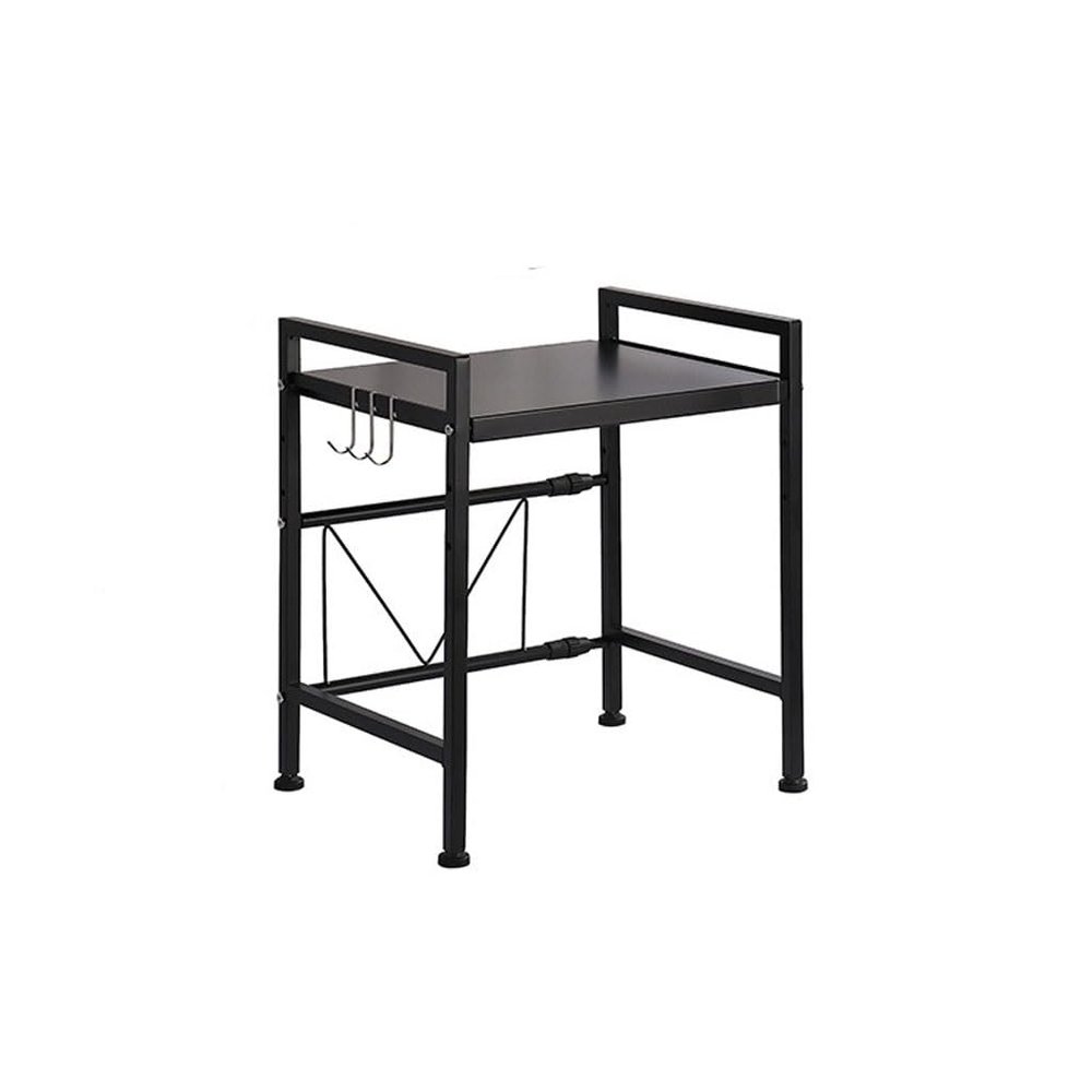 ENGENDER Kitchen Storage Rack Kitchen Storage Rack Microwave Rack Oven Rack Floor-Standing Kitchen Storage Rack with Rice Cooker Storage and Storage Cookware Shelves(A)