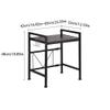 ENGENDER Kitchen Storage Rack Kitchen Storage Rack Microwave Rack Oven Rack Floor-Standing Kitchen Storage Rack with Rice Cooker Storage and Storage Cookware Shelves(A) view 2