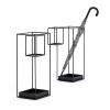 Umbrella Holder Stand Household Hotel Lobby Umbrella Rack Stand, Metal Umbrella Holder, Umbrella Bucket Storage Shelf for Canes, Walking Sticks, Long Umbrellas, Folding Umbrellas, Entryway, Home, Offi view 4