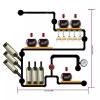 AEYSD-456 Wine Rack Creative Wine Cooler Home Wall-Mounted Wine Rack Industrial Style Iron Pipe Shelf Wall Decoration Wine Storage Organizer view 2