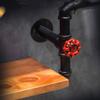 AEYSD-456 Wine Rack Creative Wine Cooler Home Wall-Mounted Wine Rack Industrial Style Iron Pipe Shelf Wall Decoration Wine Storage Organizer view 4