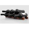 AEYSD-456 Wine Rack Minimalist Wine Rack Solid Wood Creative Multi-Layer Stacked Wine Bottle Organizer Desktop Placement Organizer Goddess Wine Storage Organizer view 4