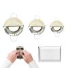 YMOXYI 3-in-1 Dumpling Maker, Pierogi Maker, and Empanada Maker Press, 304 Stainless Steel with 3 Sizes (4, 5, 6) for Homemade Dumplings, Pastries and view 1