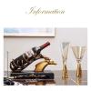 AEYSD-456 Wine Rack Wine Rack Crafts Living Room Dining Table Partition Entryway Deer Ornament Home Decorations Wine Storage Organizer view 2