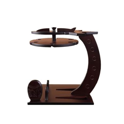 AEYSD-456 Wine Rack Solid Wood Wine Rack Display Rack Chinese Ornaments Red Wine Rack Wine Glass Rack Upside Down Wine Bottle Wine Storage Organizer