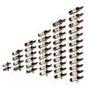 AEYSD-456 Wine Rack Bar Wine Rack Ornaments Wall Mounted Wine Bracket Rack Wall Wine Cooler Wine Bottle Display Rack Creative Wine Racks Wine Storage Organizer(Gold) view 1