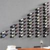AEYSD-456 Wine Rack Bar Wine Rack Ornaments Wall Mounted Wine Bracket Rack Wall Wine Cooler Wine Bottle Display Rack Creative Wine Racks Wine Storage Organizer(Gold) view 4