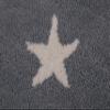 PB Rugs Hand Crafted Wool Star Kids Area Rugs, Modern, Natural Latex Backing, 100% Cotton (Grey, 3 x 5 FT) view 4