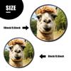 Alpaca Set of 4 Stove Burner Covers - Premium Round Electric Stove Range Protectors,8 IN & 10 IN view 3