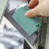 QHUIAKIND Window Groove Cleaning Brush Sweep Window Groove Brush Cleaning Door & Window Slide Small Brush Window Groove Cleaning Tool Green view 4