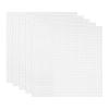 uxcell 14 x 14" Silicone Dehydrator Sheets, 5 Pcs Non-Stick Dehydrator Drying Mesh Reusable Fruit Dryer Mat for Food Dehydrator Fruit Dryer, White view 1