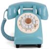 RetroVox Audio Guest Book Wedding Phone Guestbook Guest Audio Message Book, Vintage Style for Wedding Reception, Bridal Shower, Baby Shower06 Sky Blue view 1