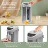 Ageanbri Electric Hot Water Urn Pot Dispenser 4L (135 Oz), Electric Hot Water Boiler and Warmer Anti-dry Burn Protection, Rotating Base, Instant Auto Boiler and Warmer, for Tea & Coffee (Grey) view 2