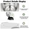 Ageanbri Electric Hot Water Urn Pot Dispenser 4L (135 Oz), Electric Hot Water Boiler and Warmer Anti-dry Burn Protection, Rotating Base, Instant Auto Boiler and Warmer, for Tea & Coffee (Grey) view 3