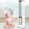Waloy Portable Bladeless Fan, 32Oscillating Tower Fan with Remote, Quiet Cooling Bladeless Floor Fans with 8 Speeds, LED Display, Easy to Clean, for Indoor Home, Office view 1