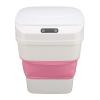 Smart Sensor Trash Can, Foldable Automatic Garbage Bin with Large Capacity, 17.5L, Touchless Motion Sensor Trash Bin, Automatic Small Slim Garbage Can for Bedroom, Office, view 1
