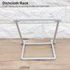 NDNCZDHC Kitchen Countertop Dishcloth Rack Plastic Thick Kitchen Towel Rack Folding Dish Towel Holder for Kitchen Home(Grey) view 4