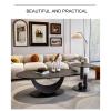 XTRYBHD Modern Cloud Coffee Table, Living Room Simple Coffee Table, Center Table, Metal End Table for Dining, Room, Bedroom, Office(White,47.2in/120cm) view 4