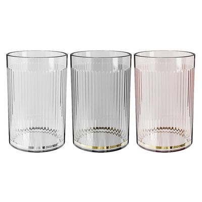 Cabilock 3pcs Versatile Toothbrush Cups Elegant Bathroom Mouthwash Water Cup Collection Multi-Purpose for Daily Use Safe Smooth Stylish Home Decor