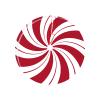 Udtjkl Red Christmas Tree Skirt Sweet Candy Cane Christmastree Mat Red and White Ornaments for Indoor Outdoor Home Office Decoration(120cm) view 1