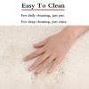 Corner Shower Mat,Non Slip Curved Carpet for Inside Shower,Loofah Textured Corner Shower Mat - Rapid Drainage and Fast Drying(E,70 * 70CM) view 4