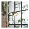 Post-Modern 3W LED Mini Pendant Light: Mid-Century Spherical Chandelier Fixtures for Dining Room, Kitchen Island - Height Adjustable Ceiling Hanging Lighting(Gold) view 3