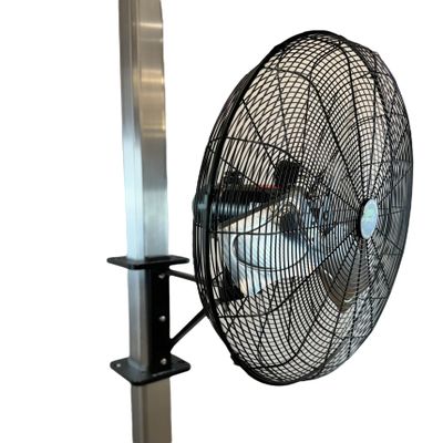 Cool Breeze Boat Dock Fan Mount  No Drill Easy Install, UV-Resistant, Rust-Free & UV-Resistant, Marine-Grade Hardware  Made in USA- Fits a 3" Square Post