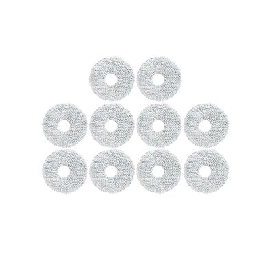 PLANTKA Mop Holder, Mop Pad, Compatible for Dreame W20/W20 Pro, Vacuum Cleaner Parts(Mop Pad 10 pcs)