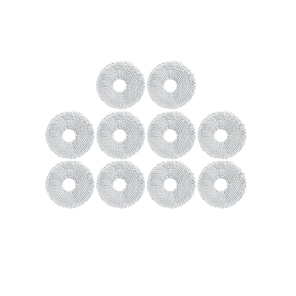 PLANTKA Mop Holder, Mop Pad, Compatible for Dreame W20/W20 Pro, Vacuum Cleaner Parts(Mop Pad 10 pcs)