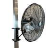 Cool Breeze Boat Dock Fan Mount No Drill Easy Install, UV-Resistant, Rust-Free & UV-Resistant, Marine-Grade Hardware Made in USA- Fits a 2" Square Post view 1