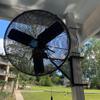 Cool Breeze Boat Dock Fan Mount No Drill Easy Install, UV-Resistant, Rust-Free & UV-Resistant, Marine-Grade Hardware Made in USA- Fits a 2" Square Post view 3