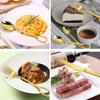 ONUIFIKE Silverware Set, 6/24/36/48/60/72 Pieces Creative Tableware 304 Stainless Steel Spoon Ring Hotel Home Steak Knife And Fork Spoon Hanging Hole Fork Tea Spoon, Home Cutlery Flatware Set(Silver, view 3