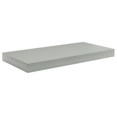 Quicklock Cabinets Floating Shelves | 2 18" Thick | American Made | Hardwood Bracket | Complete Shelf Unit (Magnetic Gray, 12" D x 30" W x 2 18" H)